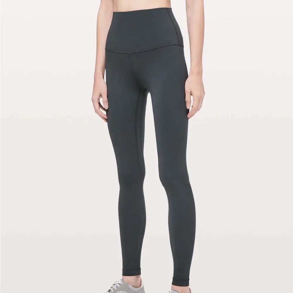 lululemon align pants in rare melanite color